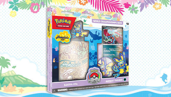 POKEMON 2024 HONOLULU WORLD CHAMPIONSHIP DECK