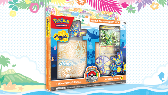POKEMON 2024 HONOLULU WORLD CHAMPIONSHIP DECK