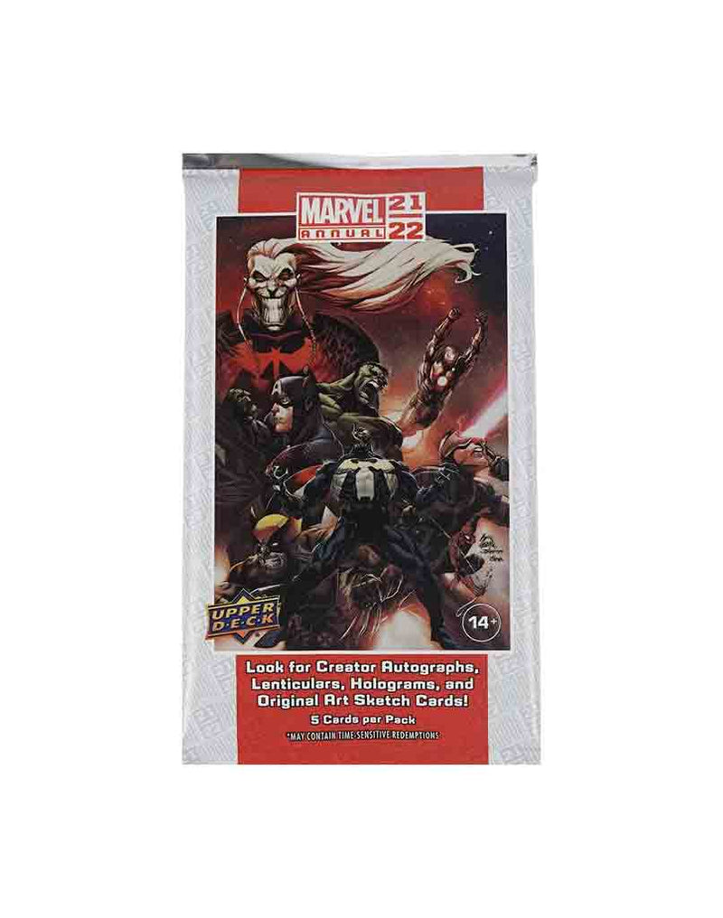 2023 UPPER DECK MARVEL ANNUAL HOBBY PACK