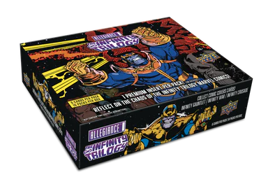 2023 UPPER DECK MARVEL ALLEGIANCE THE INFINITY TRILOGY HOBBY BOX
