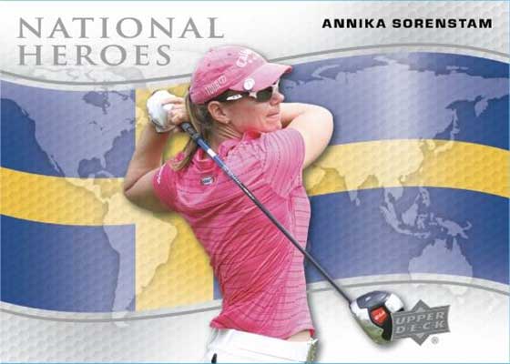 2024 UPPER DECK GOLF - NATIONAL HEROES - SINGLES -