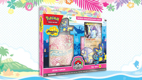 POKEMON 2024 HONOLULU WORLD CHAMPIONSHIP DECK