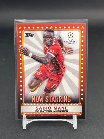 2023 TOPPS UEFA CLUB COMPETITION - NOW STARRING - S. MANE- #NS-5