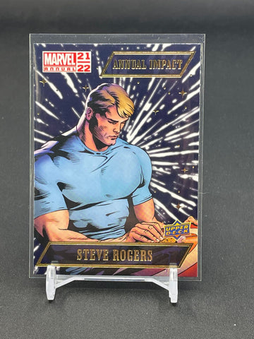 2021 UPPER DECK MARVEL ANNUAL - ANNUAL IMPACT - S. ROGERS - #AI-8