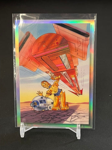 2022 TOPPS CHROME STAR WARS GALAXY - VINTAGE - #V-2