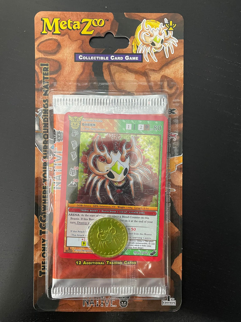 METAZOO NATIVE 1ST EDITION BLISTER PACK