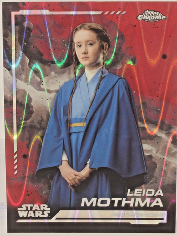 2024 TOPPS CHROME STAR WARS - RED BLASTER RAYWAVE REFRACTOR - SINGLES - #1-100 - YOU PICK FROM LIST