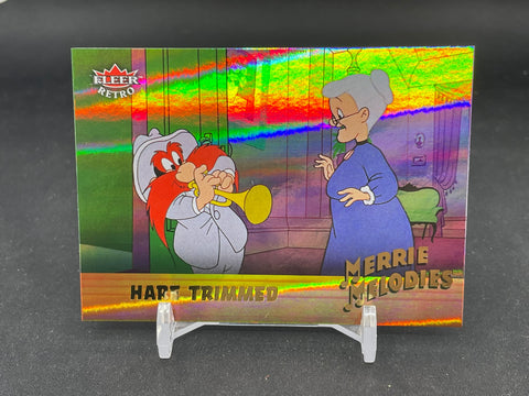 2024 UPPER DECK FLEER RETRO LOONEY TUNES - MERRIE MELODIES - HARE TRIMMED - #MM-17