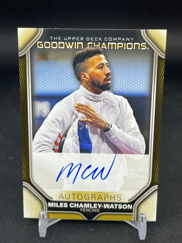 2024 UPPER DECK GOODWIN CHAMPIONS - M. CHAMLEY-WATSON - AUTOGRAPH
