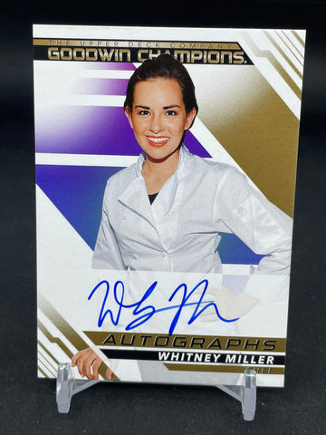 2022 UPPER DECK GOODWIN CHAMPIONS - W. MILLER - #A-WM - AUTOGRAPH