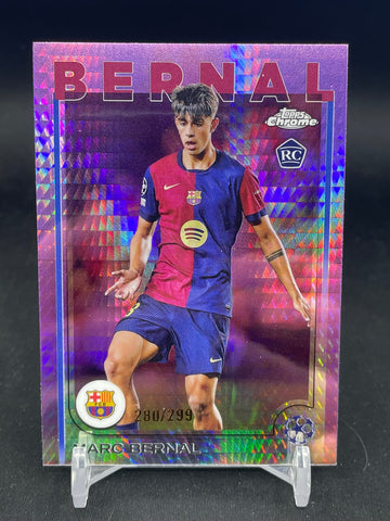 2024 TOPPS CHROME - VIOLET PRISM - M. BERNAL - #39 - #'D/299 - RC