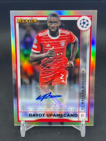 2022 TOPPS MERLIN - D. UPAMECANO - #AC-DU - AUTOGRAPH