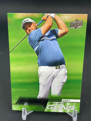 2024 UPPER DECK GOLF - YOUNG GUNS - Z. LOMBARD - #116 - RC