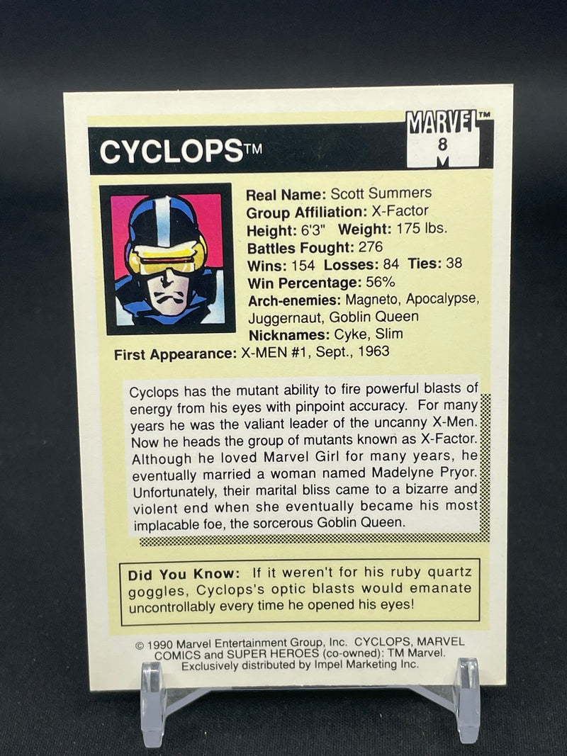 1990 IMPEL MARVEL UNIVERSE - BASE - SINGLES -