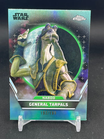 2024 TOPPS CHROME HYPERSPACE - AQUA REFRACTOR - GENERAL TARPALS - #16 - #'D/199
