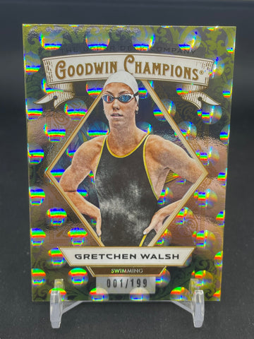 2025 UPPER DECK GOODWIN CHAMPIONS - YELLOW CIRCLES - G. WALSH - #37 - #'D/199