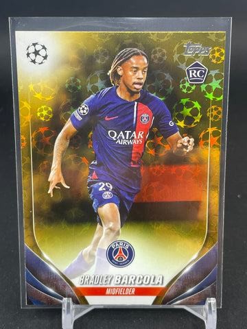 2023 TOPPS UEFA COMPETITIONS - GOLD STARBALL - SINGLES - SELECT YOUR PLAYER