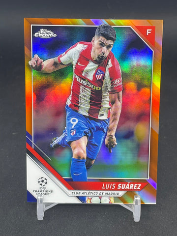 2021 TOPPS CHROME - ORANGE REFRACTOR - L. SUAREZ - #108 - #'D/25