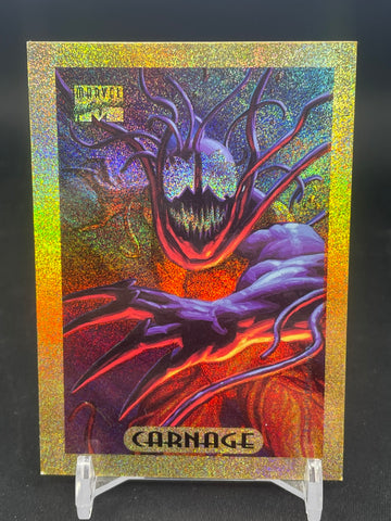 1994 MARVEL MASETPIECES - GOLD HOLOFOIL - CARNAGE - #2