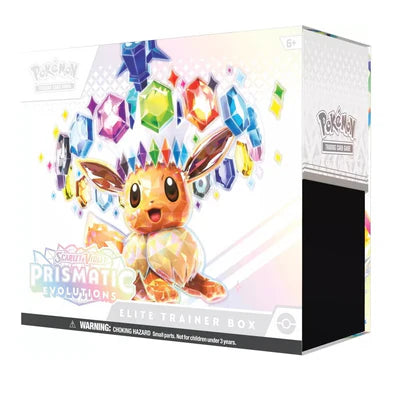 POKEMON PRISMATIC EVOLUTIONS ELITE TRAINER BOX (1 PRISMATIC EVOLUTION PRODUCT PER PERSON)