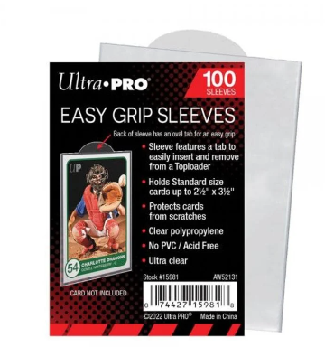 ULTRA PRO EASY GRIP PENNY SLEEVES 100 PACK
