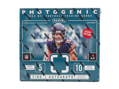 2024 PANINI PHOTOGENIC FOOTBALL HOBBY BOX