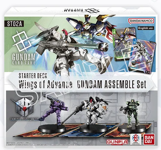 GUNDAM TCG ASSEMBLE STARTER SET (ST01A-ST04A)
