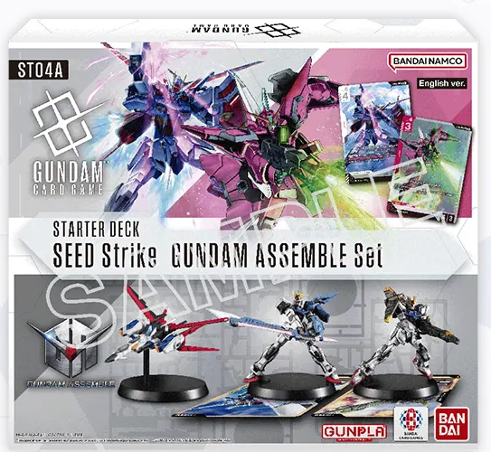 GUNDAM TCG ASSEMBLE STARTER SET (ST01A-ST04A)