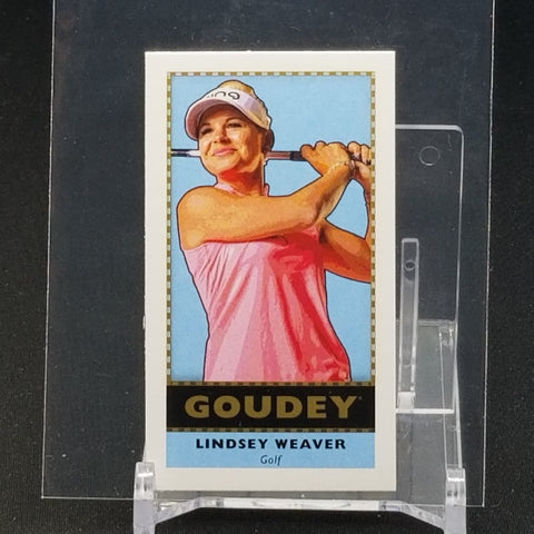 2018 UPPER DECK GOODWIN CHAMPIONS - GOUDEY - L. WEAVER - #G44