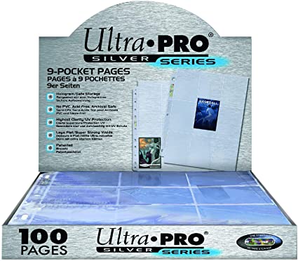 ULTRA PRO 9-POCKET PAGES 100 PACK