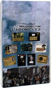 2022 HISTORIC AUTOGRAPH AND CARD COMPANY GEORGE WASHINGTON CHRONICLE HOBBY BOX
