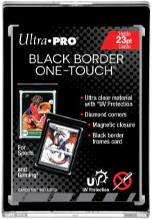 ULTRA PRO BLACK BORDER ONE-TOUCH