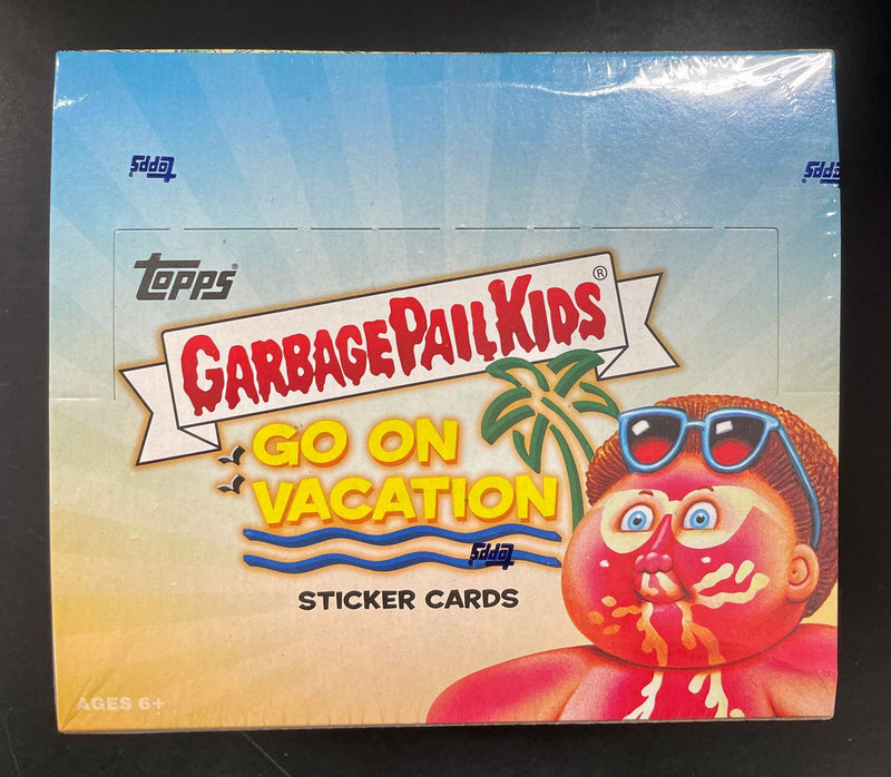 2021 TOPPS GARBAGE PAIL KIDS GO ON VACATION BOX