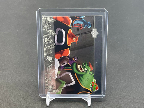 1996 UPPER DECK SPACE JAM - SILVER SCRIPT PRESS CONFERENCE - #JS10