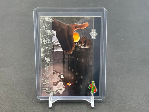 1996 UPPER DECK SPACE JAM - SILVER SCRIPT PRESS CONFERENCE - #JS12