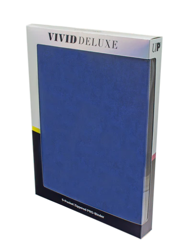 ULTRA PRO VIVID DELUXE 9 POCKET PRO BINDER (ALCANTARA MICROSUEDE EXTERIOR)