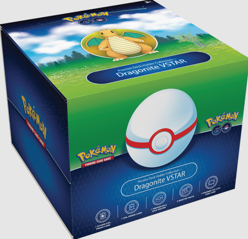 POKEMON GO PREMIER DECK HOLDER COLLECTION DRAGONITE VSTAR