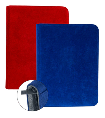 ULTRA PRO VIVID DELUXE 9 POCKET PRO BINDER (ALCANTARA MICROSUEDE EXTERIOR)