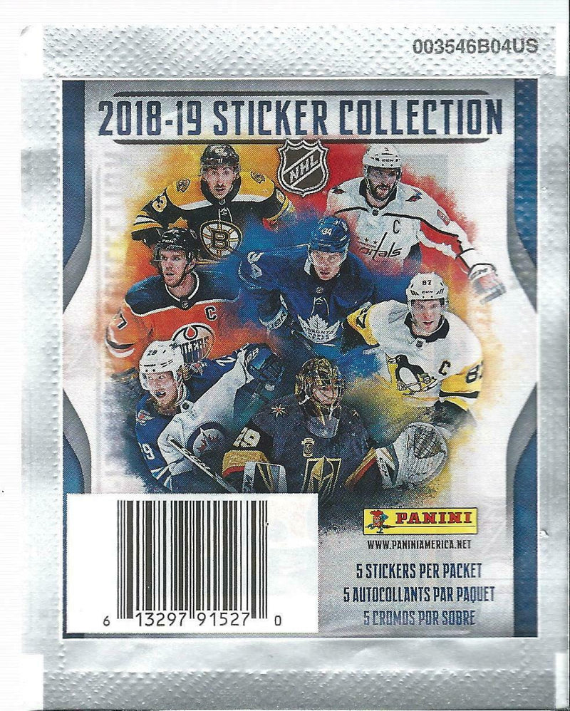 2018 PANINI NHL STICKER COLLECTION PACK