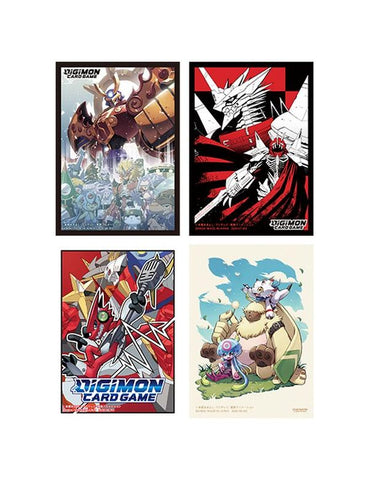 DIGIMON SLEEVE SET 4 60CT (STANDARD SIZE)