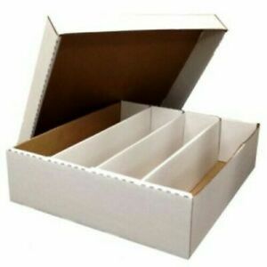 CARDBOARD STORAGE BOX - MULTIPLE ROWS (SHIPPING UNAVAILABLE!)