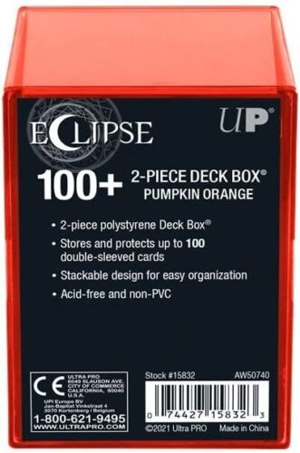 ULTRA PRO ECLIPSE STANDARD SIZE 2-PIECE DECK BOX
