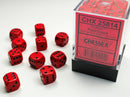 CHESSEX OPAQUE 12MM D6 DICE BLOCK (36 MINI D6'S)