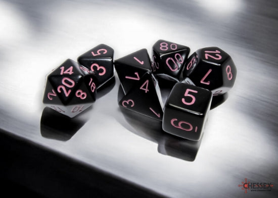 CHESSEX OPAQUE 7-DIE SET