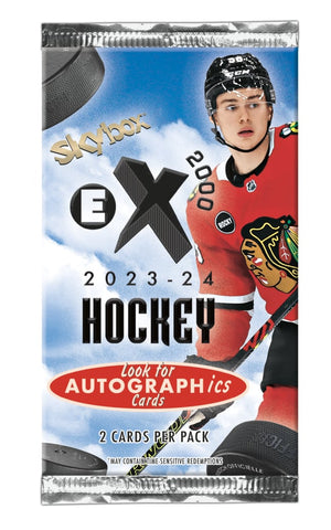 2023 UPPER DECK E-X 2000 HOCKEY HOBBY PACK