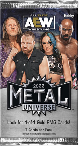 2022 UPPER DECK SKYBOX METAL UNIVERSE AEW HOBBY PACK