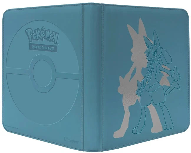 ULTRA PRO ELITE SERIES: POKEMON 12-POCKET ZIPPERED LUCARIO PRO BINDER