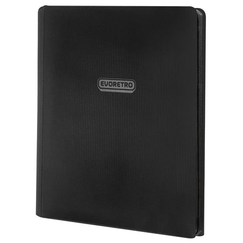 EVORETRO 9-POCKET ZIPPER BINDER BLACK (360 CARDS)
