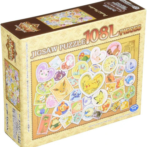 POKEMON POSTAGE STAMP ART JIGSAW PUZZLE