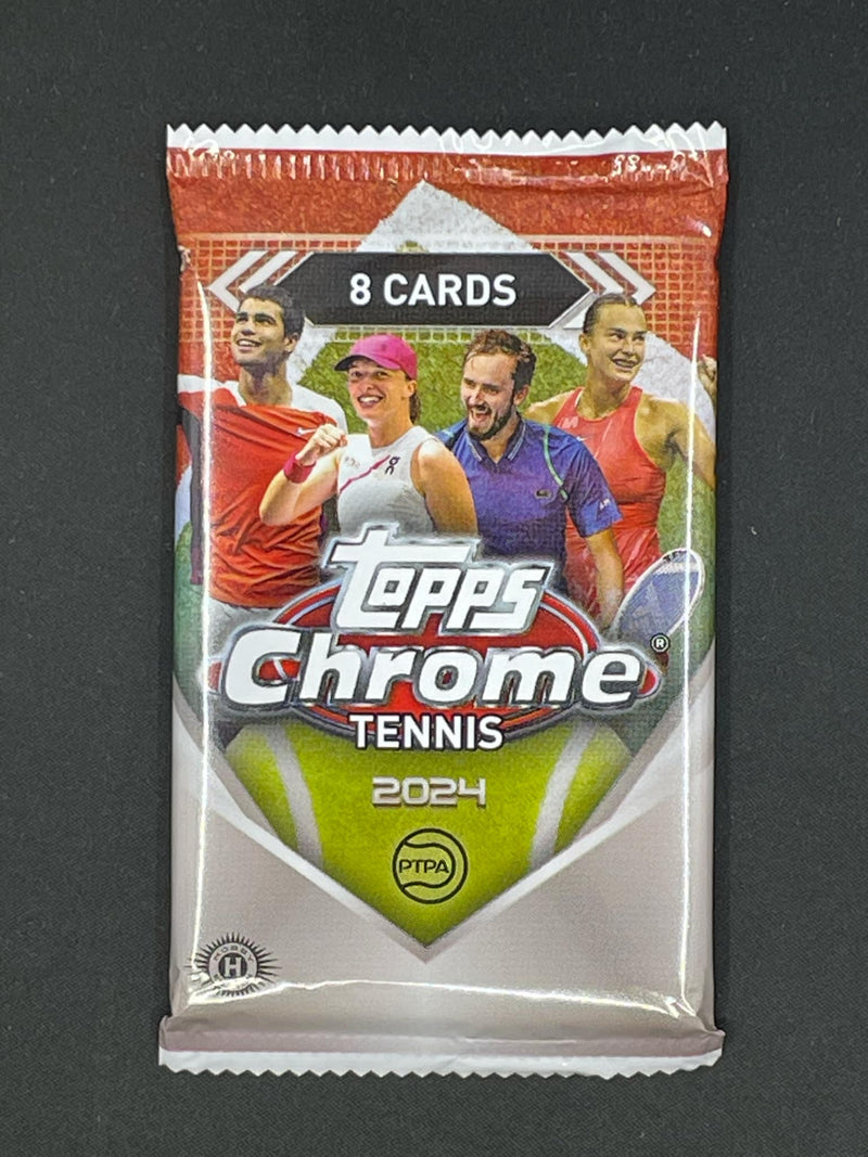 2024 TOPPS CHROME TENNIS HOBBY PACK